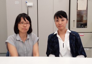 香川大学社会連携・知的財産センター ナノテクノロジー支援室中田智恵美さん・庄司聡子さん